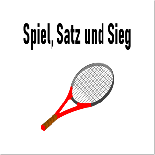 Spiel, Satz und Sieg Posters and Art